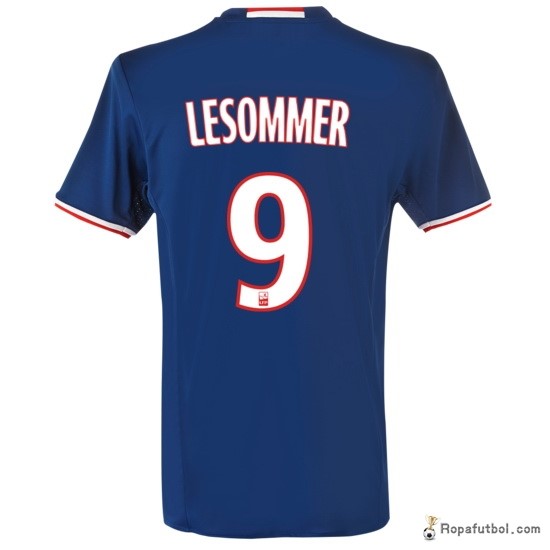 Camiseta Lyon Replica Segunda Ropa Lesommer 2016/17 Azul